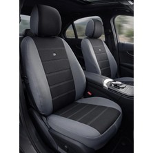 NewDeco Ford B-Max Uyumlu Oto Koltuk Kılıfı Tam Set Airbag Uyumlu 4 Mevsim Cotfit Serisi
