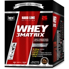 Hardline Nutrition Whey 3matrıx Sachet 78 ADET*30GR.=2.340GR