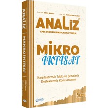 Analiz Mikro Iktisat Konu Anlatımı 5. Baskı Monopol Yayınları