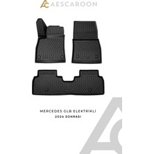Aescaroon Mercedes-Benz Glb Elektrikli 2026 Sonrası 3D Havuzlu Paspas