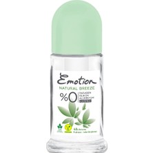 Emotion Natural Breeze Kadın Deodorant 50 ml Pudrasız Roll On ile Tazelik ve Koruma