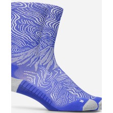 Asics Fujitrail Graphic Crew Sock Unisex Mavi Koşu Çorabı 3013B327-400