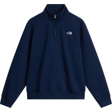 The North Face M Tnf Essentıal Sımple Dome Rlx 1/4 Zıp Erkek Sweatshirt NF0A8FD88K21