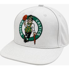 Nba Boston Celtics Unisex Beyaz Şapka TNM26-0323