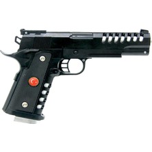 Prestij Gun Power 22 cm Poşetli Boncuk Atan Tabanca Gerçekçi Görünüm Özellikli Bahçe Oyuncağı