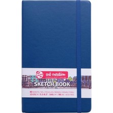 Talens Art Creation Sert Kapak Eskiz Defteri 80 Yaprak 140 gr Navy Blue 13 x 21 cm