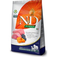 N&D Nd Pumpkin Kuzu Etli Adult Med.Maxi Tahılsız Köpek Maması - 2.5 K