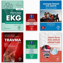 EMA Tıp Kitabevi Ali Ekşi Paramedik Eğitim Kitapları Acil Bakım I-II-III ve EKG 2023 Yayın Evi Eğitim İçeriği