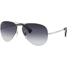 Ray-Ban RB3449 003/8G 59 Erkek Güneş Gözlüğü Metal Çerçeve Gri Renk Organik Cam ile Şık Tasarım