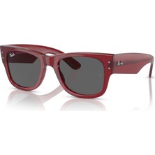 Ray-Ban Unisex 0840S 6679B1 51 Güneş Gözlüğü Kırmızı Çerçeve