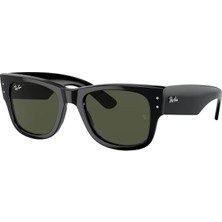 Ray-Ban 0840S 901/31 51 Unisex Güneş Gözlüğü Siyah Çerçeve UV 400 Filtreli Kadın ve Erkek