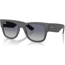 Ray-Ban Rb 4840S 60174L 52 Unisex Oval Gri Kemik Güneş Gözlüğü