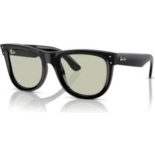 Ray-Ban Güneş Gözlüğü RBR0502S 50 6677/2 Unisex UV400 Koruma Özellikli Mat Siyah Çerçeve