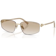 Tiffany&co. Tf 3114 602111 59 Güneş Gözlüğü Unisex Altın Renk Degrade Cam ve Metal Çerçeve ile Şık Tasarım