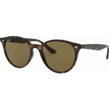 Ray-Ban 4305 710/73 53 Kadın Güneş Gözlüğü Kahverengi Tam Çerçeve UV Koruma Özellikli