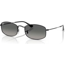 Ray-Ban 3832 002/71 55 Güneş Gözlüğü Metal Çerçeve Füme Renkli Organik Cam ile Günlük Kullanım