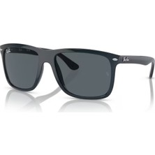 Ray-Ban Rb 4547 6717R5 60 Unisex Kare Lacivert Kemik Güneş Gözlüğü