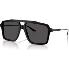 Dolce & Gabbana Dolce Gabbana Dg 4477 252587 56 Erkek Pilot Siyah Kemik Güneş Gözlüğü