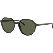 Ray-Ban Kadın Güneş Gözlüğü RB2195 53 902/31 Kahverengi Çerçeve ve Yeşil Cam ile Şık Tasarım