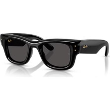 Ray-Ban 4940 601/87 50-23 Güneş Gözlüğü Siyah Renkli Erkekler İçin Mat Kemik Çerçeve