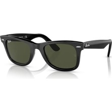 Ray-Ban 2140 135831 50 Unisex Güneş Gözlüğü Retro Stil Asetat Çerçeve ile UV 400 Koruma