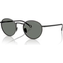 Giorgio Armani Oval Güneş Gözlük Erkek Gözlük 0AR6163J 300111 49