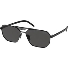 PRADA 58YS 1AB5S0 57 Güneş Gözlüğü Metal Çerçeve UV Koruma Özelliği ile Şık Tasarım
