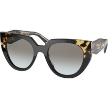 Prada Kadın Güneş Gözlüğü 14WS-52 3890A7 Kahverengi UV 400 Filtreli Kemik Çerçeve ile Şık