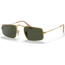 Ray-Ban 0RB3957 919631 49 Unisex Güneş Gözlüğü Altın Çerçeve ve Yeşil Cam ile UV Filtreli