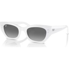 Ray-Ban 4430 675911 52 Kadın Güneş Gözlüğü Beyaz Çerçeve ile Günlük Kullanım İçin Şık Tasarım