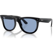 Ray-Ban Güneş Gözlüğü RBR0502S 53 mm Siyah Çerçeve ile Erkekler İçin Günlük Kullanım