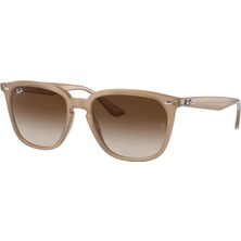 Ray-Ban Rb 4362 616613 55 Ekartman Kahverengi Güneş Gözlüğü Degrade Cam ve Kemik Çerçeve