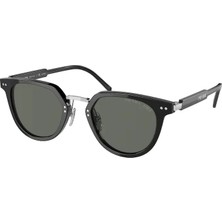 Prada PR 17YS 1AB03R 49-22 Polarize Erkek Füme Kemik Güneş Gözlüğü