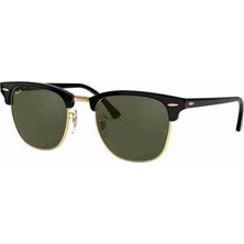 Ray-Ban RB3016 51 W0365 Kadın Güneş Gözlüğü Siyah Çerçeve ve Yeşil Cam ile Günlük Kullanım