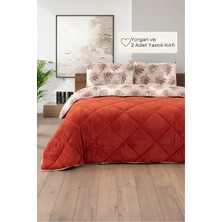 Formeya Battal Boy Lüx Wellsoft Yorgan Çift Taraflı Yastık Kılıflı 215x235 cm Yorgan + Yastık Kılıfı Set