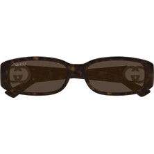 Gucci GG1661S Kadın Güneş Gözlüğü 54 16 Kahverengi Çerçeve ve Organik Cam ile Modern Stil