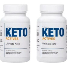 Salmore Keto Actives Dstklyci 60'lı x 2 Adet