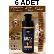 Softto Plus 6 Adet / Expert Men Dark Brown Hair Color – Koyu Kahve / Geliştirilmiş Formül / Doğal Görünüm