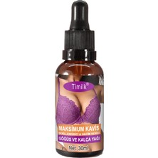 Salmore Timilk Maxcuve Kadınların Göğüslerine Özel Tasarlanmış Irisıkı Günlük Şekillendiricimasaj Yağı 30ML
