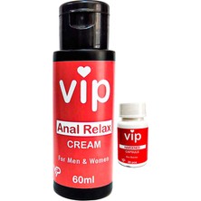 Salmore Vip Kadın ve Erkekler Için Analrahatlatıcı Cream Yanında Erkekler Için Ereksiyonarttırıcı