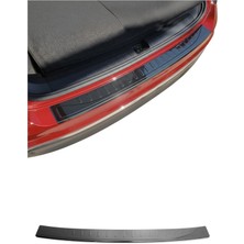 Omac Vw Tiguan Iı / Tiguan Allspace 2016-2023 Uyumlu Krom Arka Tampon Eşiği Paslanmaz Çelik Siyah