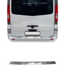 Omac Nissan Primastar 2001-2014 Uyumlu Krom Arka Tampon Eşiği Paslanmaz Çelik