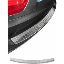 Omac BMW X5 E70 2006-2013 Uyumlu Krom Arka Tampon Eşiği Paslanmaz Çelik