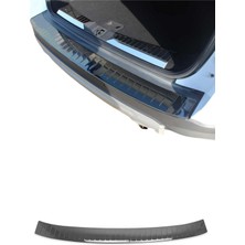 Omac Ford Kuga II 2012-2019 Uyumlu Krom Arka Tampon Eşiği Paslanmaz Çelik Siyah