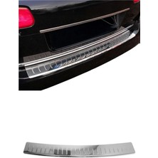 Omac VW Passat B6 Station Wagon 2005-2010 Uyumlu Krom Arka Tampon Eşiği Paslanmaz Çelik
