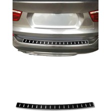 Omac Mercedes B Serisi W247 2019-2026 Uyumlu Arka Tampon Eşiği Krom-Karbon Folyolu
