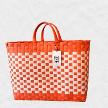 Bag The Joy El Örgüsü Büyük Boy Sepet Çanta