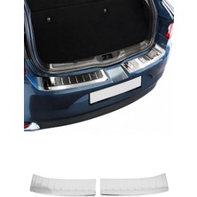 Omac Renault Megane IV Hatchback 2016-2022 Uyumlu Krom Arka Tampon Eşiği Paslanmaz Çelik