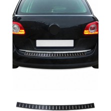 Omac VW Passat B7 Station Wagon 2010-2014 Uyumlu Arka Tampon Eşiği Krom-Karbon Folyolu