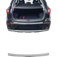 Omac MG ZS I 2018-2023 Uyumlu Krom Arka Tampon Eşiği Paslanmaz Çelik